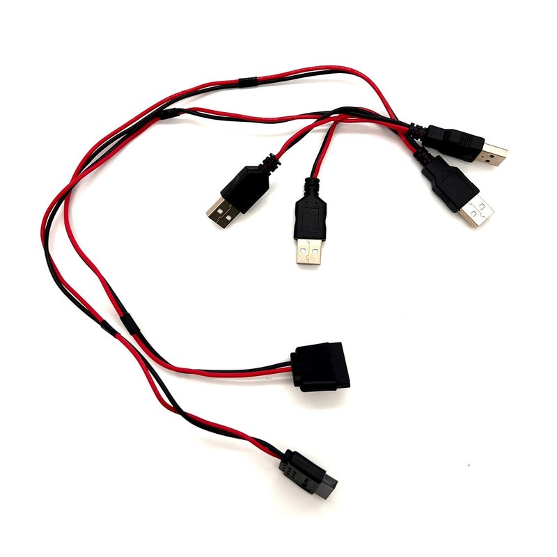 Mustpoint USB to SATA Power Cable for 2.5'' SATA HDD SSD Hard Disk Driver Useful - Image 3